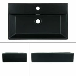 Vasque 600x365x130 Mm Noir -WENKO Boutique a4496a693c714624855e43a640ad4166