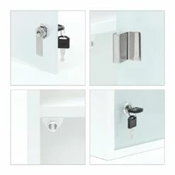 Armoire à Pharmacie Blanche Inox -WENKO Boutique a4ae2801d2824ab6a5d2b20cc70601ad