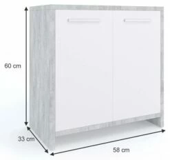 Meuble Sous-lavabo Kiko Béton/blanc -WENKO Boutique a7612721e58c45edb82b3c35128c5949.cropped 147 236 665 624.processed