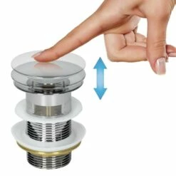 Garniture De Vidage Pour Lavabo Laiton -WENKO Boutique aad2262e8218477c97679a87441bc166 3