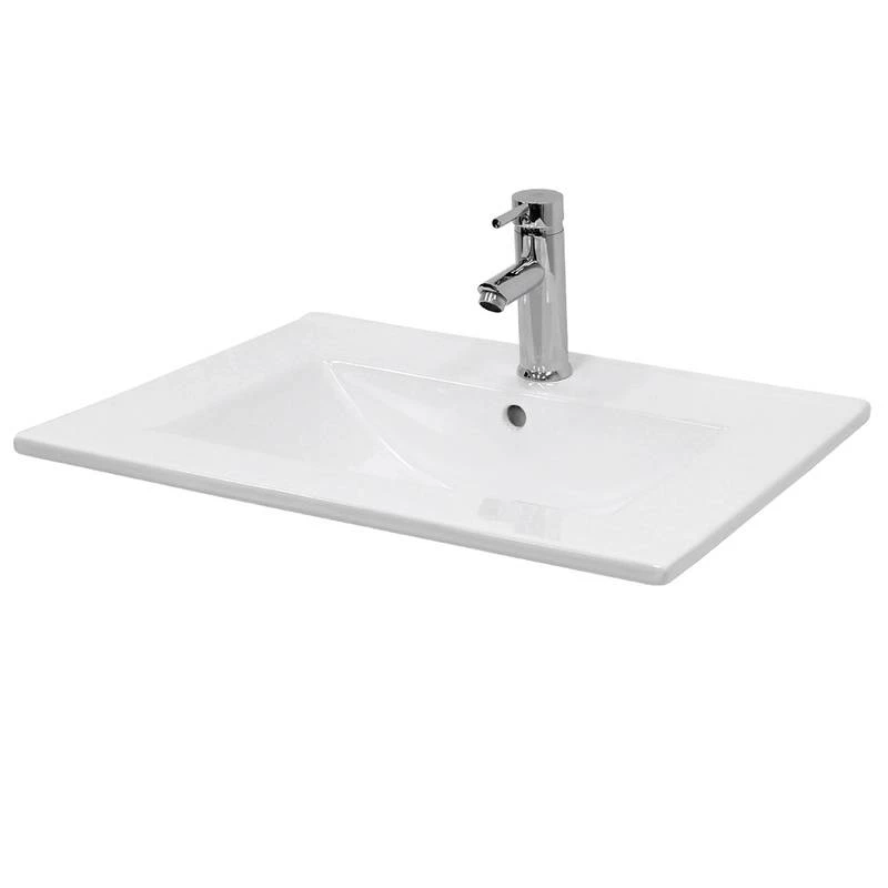 Vasque 610x465x175mm Blanc 3 Vasque 610x465x175mm Blanc