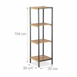 Étagère En Bambou Universelle Sur Pieds -WENKO Boutique ab9bf99009894d848c1ecd807232fc5a