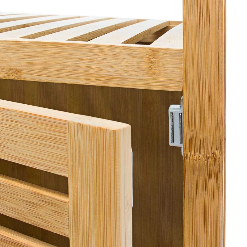 Étagère Salle De Bain Cuisine Bambou 7 Étagère Salle De Bain Cuisine Bambou – Image 5