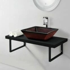 Plan De Toilette Noir Mat 23 Plan De Toilette Noir Mat -WENKO Boutique b69ca8535849458396f3c7c40b38c92d