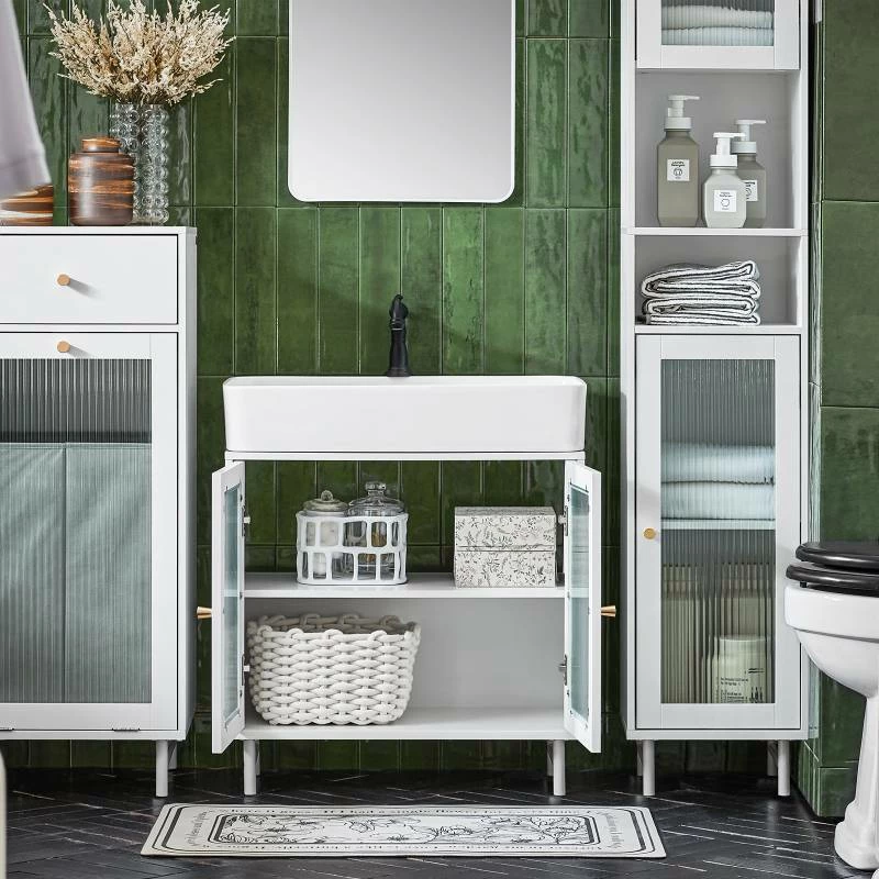 Meuble Sous Lavabo BZR115-W 5 Meuble Sous Lavabo BZR115-W – Image 3