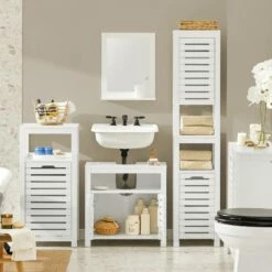 Meuble Sous-Lavabo BZR58-W -WENKO Boutique b9bb2e89daad45f3995e8d7430225abf