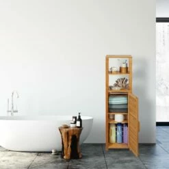 Etagère Salle De Bain Bambou 6 étages -WENKO Boutique be2c3702bef748ec83f2baaa9a9a95e5