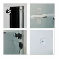 Armoire à Pharmacie Inox Porte Verre -WENKO Boutique bebfbe15e2314c7a9a6c925680af73c6