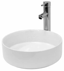 Vasque Ronde Ø355x120mm, Blanc