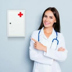 Armoire à Pharmacie Verrouillable -WENKO Boutique c6c14ee797f04b10abcbd3d5f7708bee