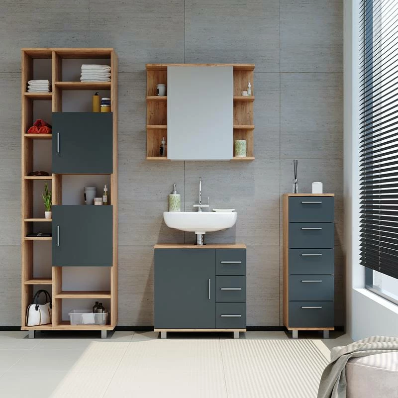 Armoire Haute Ilias Goldkraft 4 Armoire Haute Ilias Goldkraft – Image 2