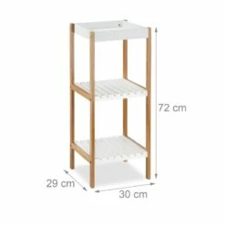 Étagère De Salle De Bain à 3 Rangements -WENKO Boutique c9b4e38224f04cfdad2a367b54a230e9