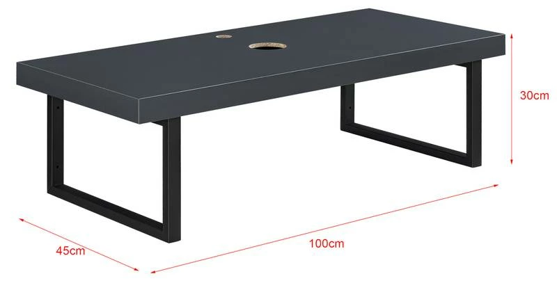 Plan De Toilette Noir Mat 10 Plan De Toilette Noir Mat – Image 8