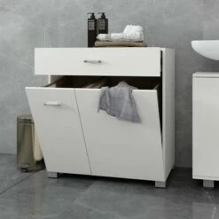 Armoire à Linge 75x785x45 Cm Blanc -WENKO Boutique da5e8ac954b04c43b92d545ffc5cca69