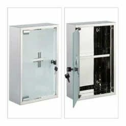 Armoire à Pharmacie Inox Porte Verre -WENKO Boutique daa7e69ed57548c0baca7948cabc7da1