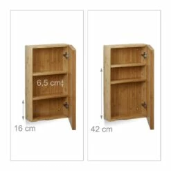 Armoire De Salle De Bain Miroir Bambou -WENKO Boutique dc2faea882dc453e9cb8a3a1a51ec7c7