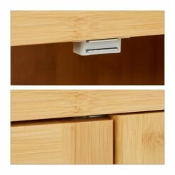 Armoire De Salle De Bain LAMELL Bambou -WENKO Boutique e0bc06808f0d45178bb39548b081146b