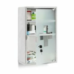 Armoire à Pharmacie EMERGENCY Acier Inox -WENKO Boutique e7a1ac09076141d3bfffc7874d0f58c0