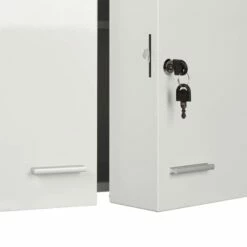 Armoire à Pharmacie XXL En Métal Acier -WENKO Boutique e8490b379cd640319616874fdfbc0162