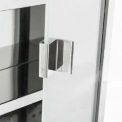 Armoire à Pharmacie En Inox Porte -WENKO Boutique ec641a9e38f94abda313856f6ed9204f