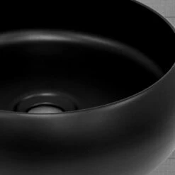 Lavabo Ø35x30cm Noir En Céramique -WENKO Boutique fd5f2c1d26aa4d7e80728daf70e737cc