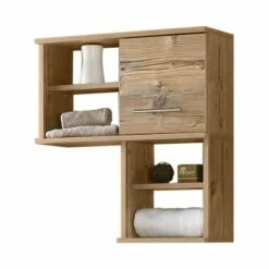 Armoire Pivotante Welnezz -WENKO Boutique haengeschrank montreal drehbar silberfichte dekor dekor 1405427