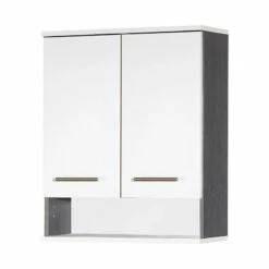 Armoire Suspendue Zürich -WENKO Boutique haengeschrank zuerich weiss perl esche grau dekor 1323972