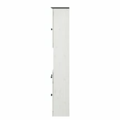 Armoire Haute Senna I -WENKO Boutique hochschrank senna ii kiefer massiv weiss havanna 299556