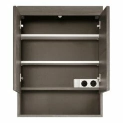 Armoire De Toilette Runner -WENKO Boutique spiegelschrank runner by trendteam rauchsilber 5089288