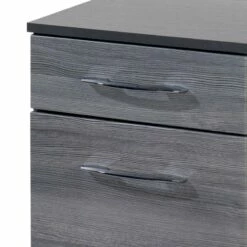 Armoire Basse Florida -WENKO Boutique unterschrank strahan graphitgrau eiche rauchsilber 2681702