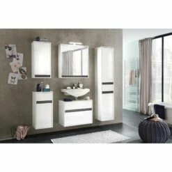Trend Team Meuble Bas 15 Trend Team Meuble Bas -WENKO Boutique waschbeckenunterschrank sol ii hochglanz weiss weiss 5080396 1
